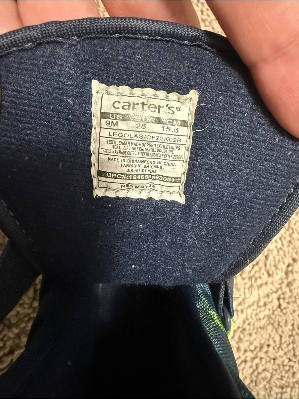 Carters child friendly